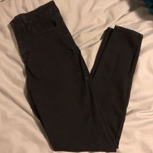 Black Forever 21 High Waisted Jeans